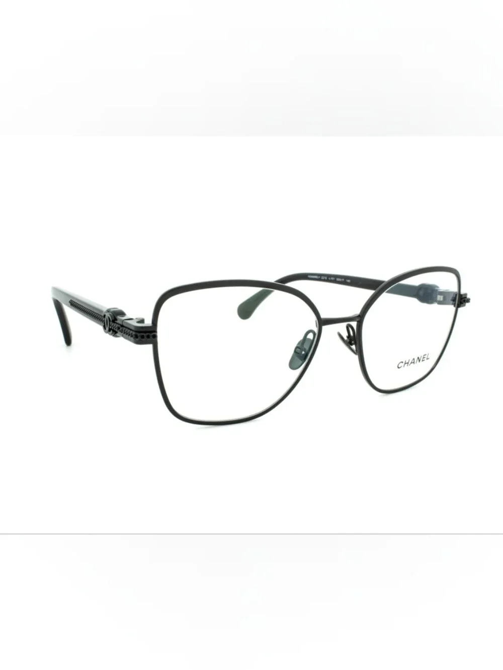 BNIB! Chanel Butterfly Eyeglasses SO Black CC Metal COMES WITH COA MSRP$700